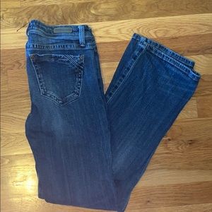 Buckle Black Bootcut Jeans